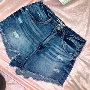 Refugee Denim shorts